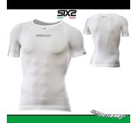 T-SHIRT MAGLIA TERMICA GIROCOLLO INTIMA SIXS SIX2 TS1L BT LIGHT WHITE CARBON