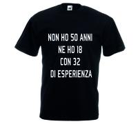T-SHIRT maglia nera in cotone SE VOLEVO PIACERE A TUTTI NASCEVO NUTELLA