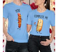 T-shirt maglietta abbinate per coppie San Valentino idee outfit Complete...