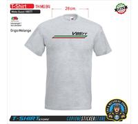 T-SHIRT Maglietta adatta a Moto Guzzi V85 TT moto style grigia italia TH MG B4