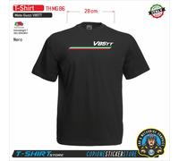 T-SHIRT Maglietta adatta a Moto Guzzi V85 TT moto style nera Italia TH MG B1