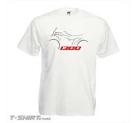 T-SHIRT Maglietta adatta a R 1300 GS Standard moto style bianca TH GS3 4