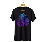 T-Shirt Maglietta Alice nel paese delle meraviglie Tshirt Nera S M L XL XXL