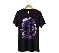 T-Shirt Maglietta Alien vs Predator Film Disney Tshirt Uomo Donna Bambino Cotone