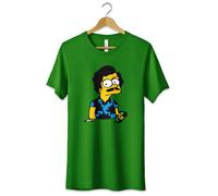 T-Shirt Maglietta Bart Escobar Simpson Divertente Tshirt Uomo Donna Bambino