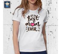 T-shirt maglietta best mom la mamma migliore festa della mamma idea regalo amore