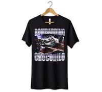 T-Shirt Maglietta Bombardino Crocodilo Tshirt Maglia TikTok Italian Brainrot