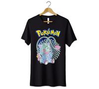 T-Shirt Maglietta Bulbasaur Pokémon Anime Tshirt Unisex Bimbi Cosplay Ragazzi