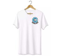 T-Shirt Maglietta Capsule Corp Bulma Dragon Ball Tshirt Anime Cosplay Fans Manga