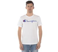 T shirt Maglietta Champion Sweatshirt Cotone Uomo Bianco 210972 WW001