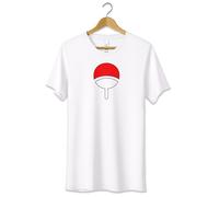 T-Shirt Maglietta Clan Uchiha Naruto Tshirt 100% Cotone Uomo Donna Bambino Anime