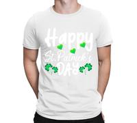 T-shirt maglietta da uomo Happy St Patricks Day Ireland Irish Paddys #6NE