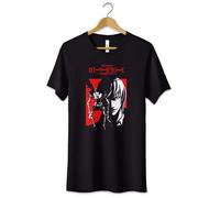 T-Shirt Maglietta Death Note Anime Tshirt Cosplay Uomo Donna Bambino Idea Regalo