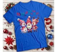 T-shirt maglietta divertente brutta da uomo e donna Christmas Carol...