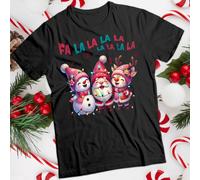 T-shirt maglietta divertente brutta da uomo e donna Christmas Carol...