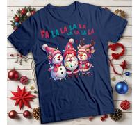T-shirt maglietta divertente brutta da uomo e donna Christmas Carol...