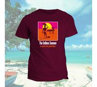 T-Shirt Maglietta Endless Été Ispirato Film Documentario Bruce Brown