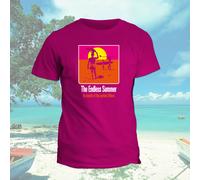 T-Shirt Maglietta Endless Été Ispirato Film Documentario Bruce Brown,