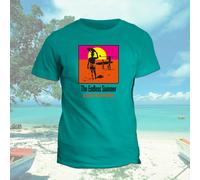 T-Shirt Maglietta Endless Été Ispirato Film Documentario Bruce Brown,