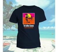 T-Shirt Maglietta Endless Été Ispirato Film Documentario Bruce Brown,