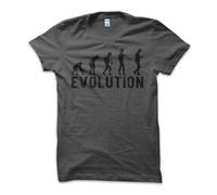 T-Shirt Maglietta Evolution Cellulare Telefonino Social Media Idea Vintage Uomo