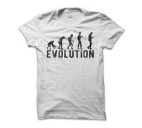 T-Shirt Maglietta Evolution Cellulare Telefonino Social Media Idea Vintage Uomo