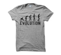 T-Shirt Maglietta Evolution Cellulare Telefonino Social Media Idea Vintage Uomo