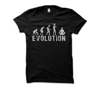 T-Shirt Maglietta Evolution Meditate Meditazione Yoga Relax Mantra Vintage Uomo