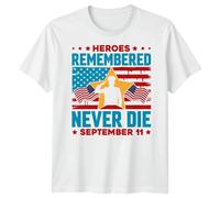 T-Shirt Maglietta Family Heroes Remembered D-Day 1944 Seconda Guerra...