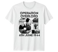 T-Shirt Maglietta Family Operation Overlord 6-Giugno 1944 D-Day Seconda...