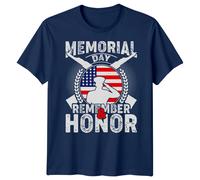 T-Shirt Maglietta Family Remember & Honor D-Day 1944 Seconda Guerra...