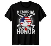 T-Shirt Maglietta Family Remember & Honor D-Day 1944 Seconda Guerra...