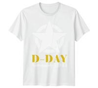 T-Shirt Maglietta Family Star Normandy D-Day 1944 Seconda Guerra Mondiale...
