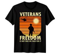 T-Shirt Maglietta Family Veterans Freedom D-Day 1944 Seconda Guerra...