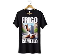 T-Shirt Maglietta Frigo Cammello TShirt Maglia Meme TikTok Italian Brainrot