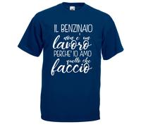 T-shirt Maglietta J2129 Il Benzinaio non è un Lavoro Perché Io Amo Quello che