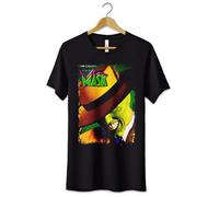 T-Shirt Maglietta Jim Carrey The Mask Film Tshirt Cinofili Nera S M L XL XXL