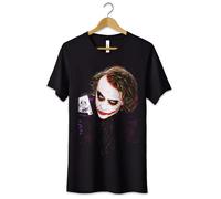 T-Shirt Maglietta Joker Film Joaquin Phoenix Tshirt Nera Idea Regalo Unisex