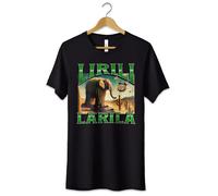 T-Shirt Maglietta Lirilì Larilà Tshirt Maglia Bambini TikTok Italian Brainrot