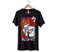 T-Shirt Maglietta Makima Chainsaw Man Anime Tshirt Uomo Donna Bambino Regalo