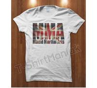 T-Shirt Maglietta MMA UK Mixed Martial Arts UFC BJJ Gym Palestra Uomo S M L XL