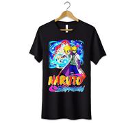 T-Shirt Maglietta Naruto Shippuden Anime Tshirt Cotone Uomo Donna Bambino Regalo