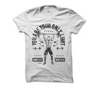 T-Shirt Maglietta No Limit Gold Spartan Building Crossfit Fitness Animal Gym