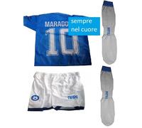 t-shirt maglietta pantaloncini o calzettoni maradona maglia napoli mars