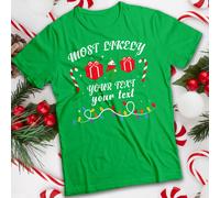 T-shirt maglietta personalizzata brutta da uomo e donna più probabile...