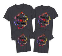 T-Shirt Maglietta Personalizzata Family Puzzle Pezzo Giornata della...
