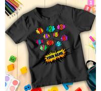 T-Shirt Maglietta Personalizzata Giornata Mondiale del Libro Idee Fumetti...