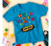 T-Shirt Maglietta Personalizzata Giornata Mondiale del Libro Idee Fumetti...