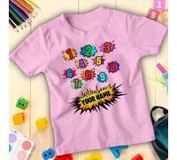 T-Shirt Maglietta Personalizzata Giornata Mondiale del Libro Idee Fumetti...