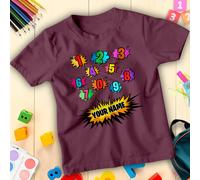 T-Shirt Maglietta Personalizzata Giornata Mondiale del Libro Idee Fumetti...